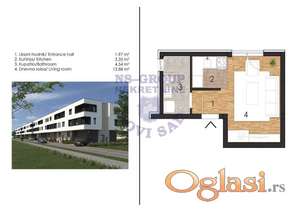 Odličan kvalitet gradnje i opreme 24m2